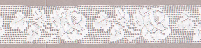 zarte weiße Rosenspitze