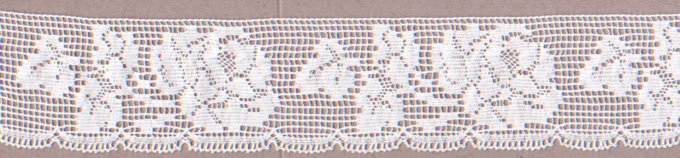 zarte weiße Rosenspitze